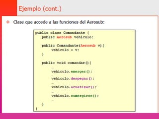 Clases abstractas e interfases