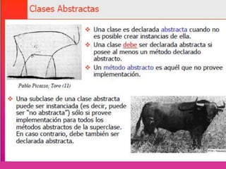 Clases abstractas e interfases
