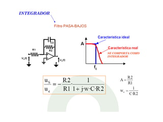 INTEGRADOR SE COMPORTA COMO INTEGRADOR 