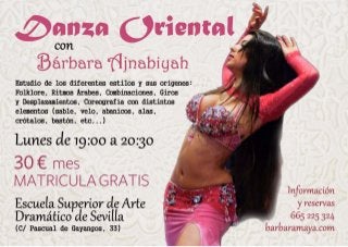 Clases de Danza Oriental en Sevilla