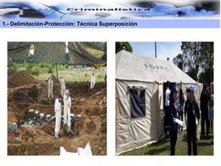 1.- Delimitación-Protección: Técnica Superposición
 