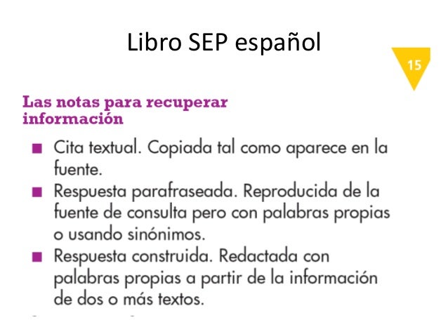 Que Es Una Cita Textual Respuesta Parafraseada Y Respuesta Construida