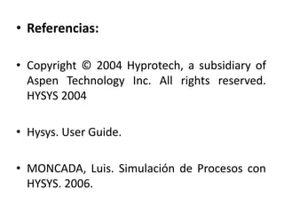 Clases de Hysys - 4. Equipos de transferencia de calor.ppt