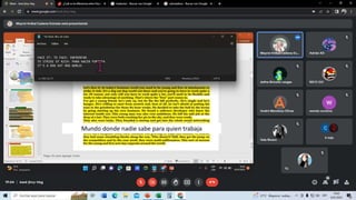 Mundo donde nadie sabe para quien trabaja
 