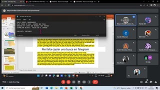 Me falta copiar uno busca en Telegram
 