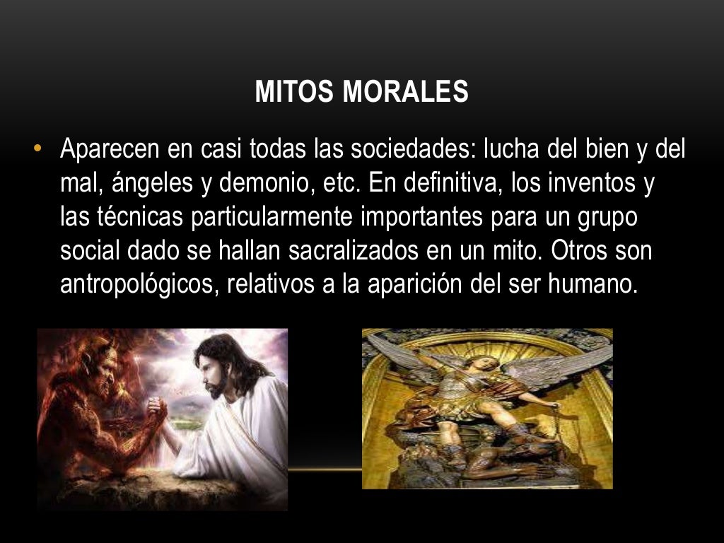 Clases de mitos