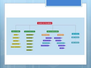 Clases de palabras
