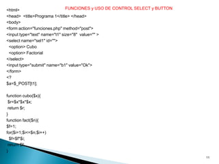 Clases de php | PPTX