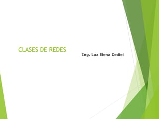 CLASES DE REDES
 