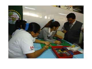 Clases de robotica alumnas de 5ª  Mag. Gonzales