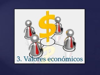 3. Valores económicos
 