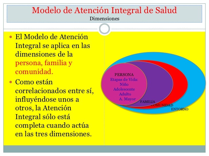 MODELO DE ATENCION INTEGRAL DE SALUD UCH 2010