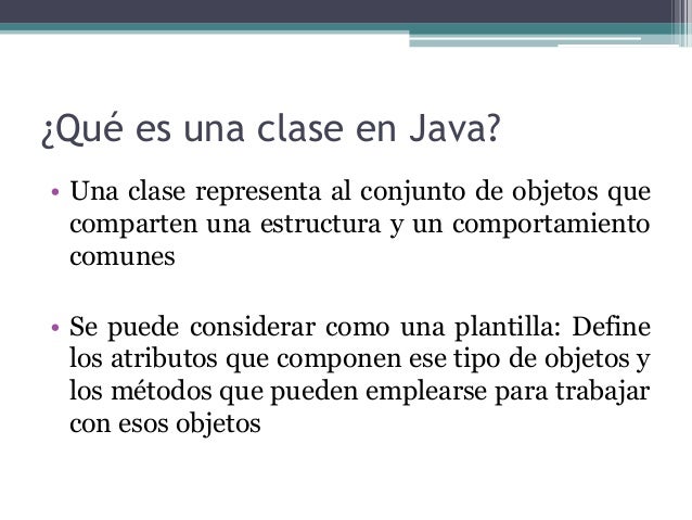 Clases en java