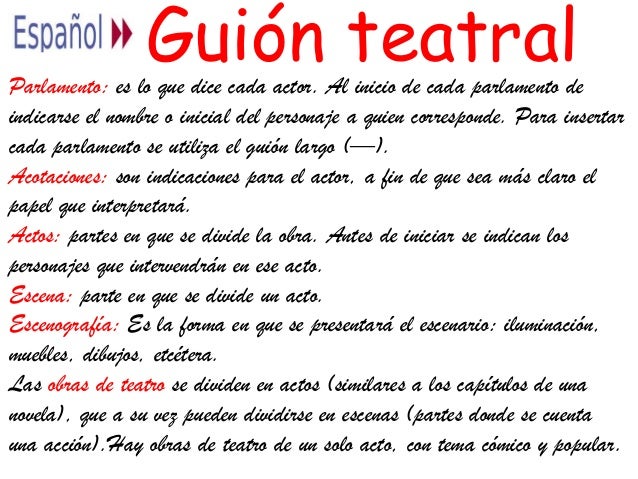Clases español bimestre 3