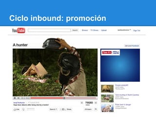 Ciclo inbound: promoción
 