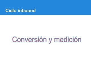 Ciclo inbound
 