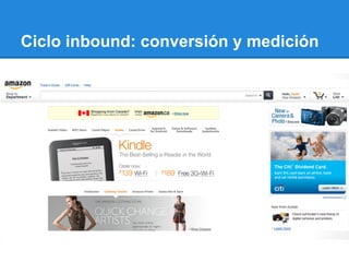 Ciclo inbound: conversión y medición
 