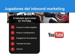 Jugadores del inbound marketing
 