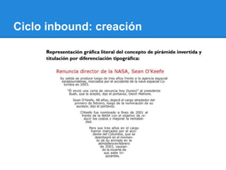 Ciclo inbound: creación
 