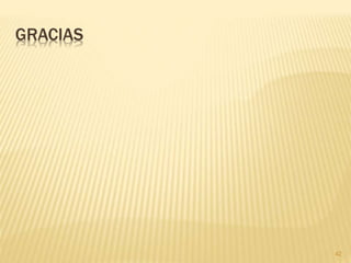 42
GRACIAS
 