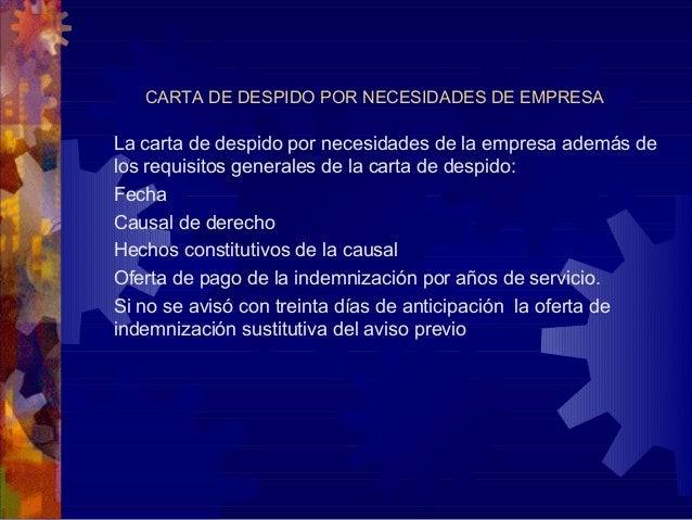 Clases sobre el despido Clases sobre el despido