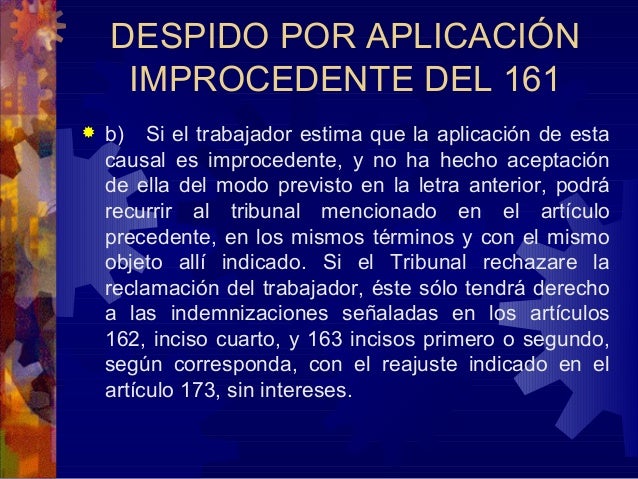 Clases sobre el despido