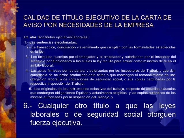 Clases sobre el despido Clases sobre el despido