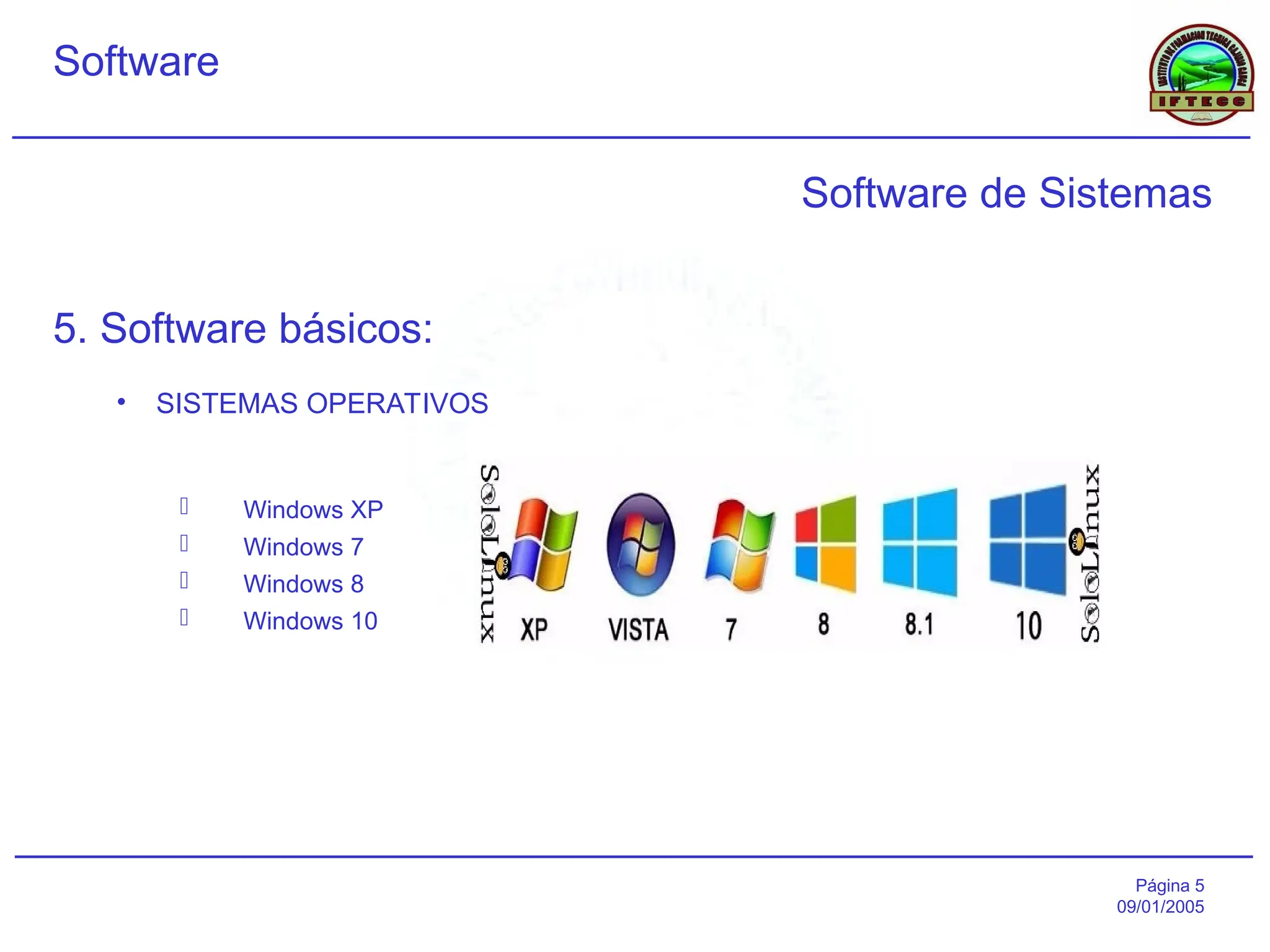 el software y sus partes , software de sistemas | PPT