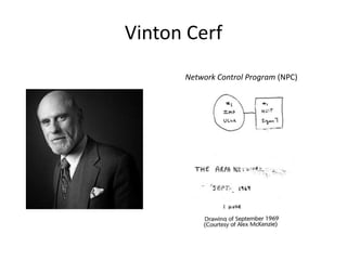 Vinton Cerf
Network Control Program (NPC)

 