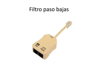 Filtro paso bajas

 