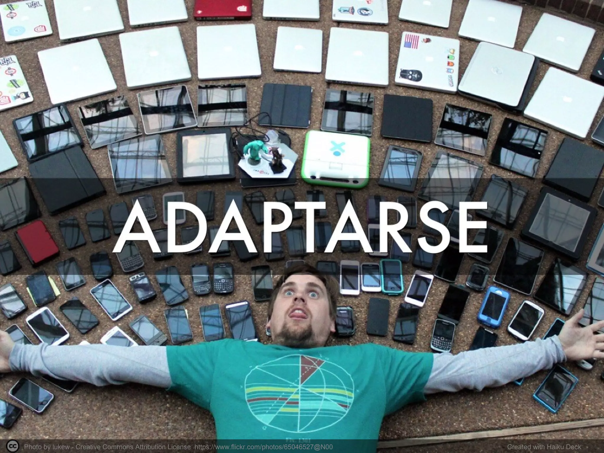 Photo by lukew - Creative Commons Attribution License https://www.flickr.com/photos/65046527@N00 Created with Haiku Deck
 