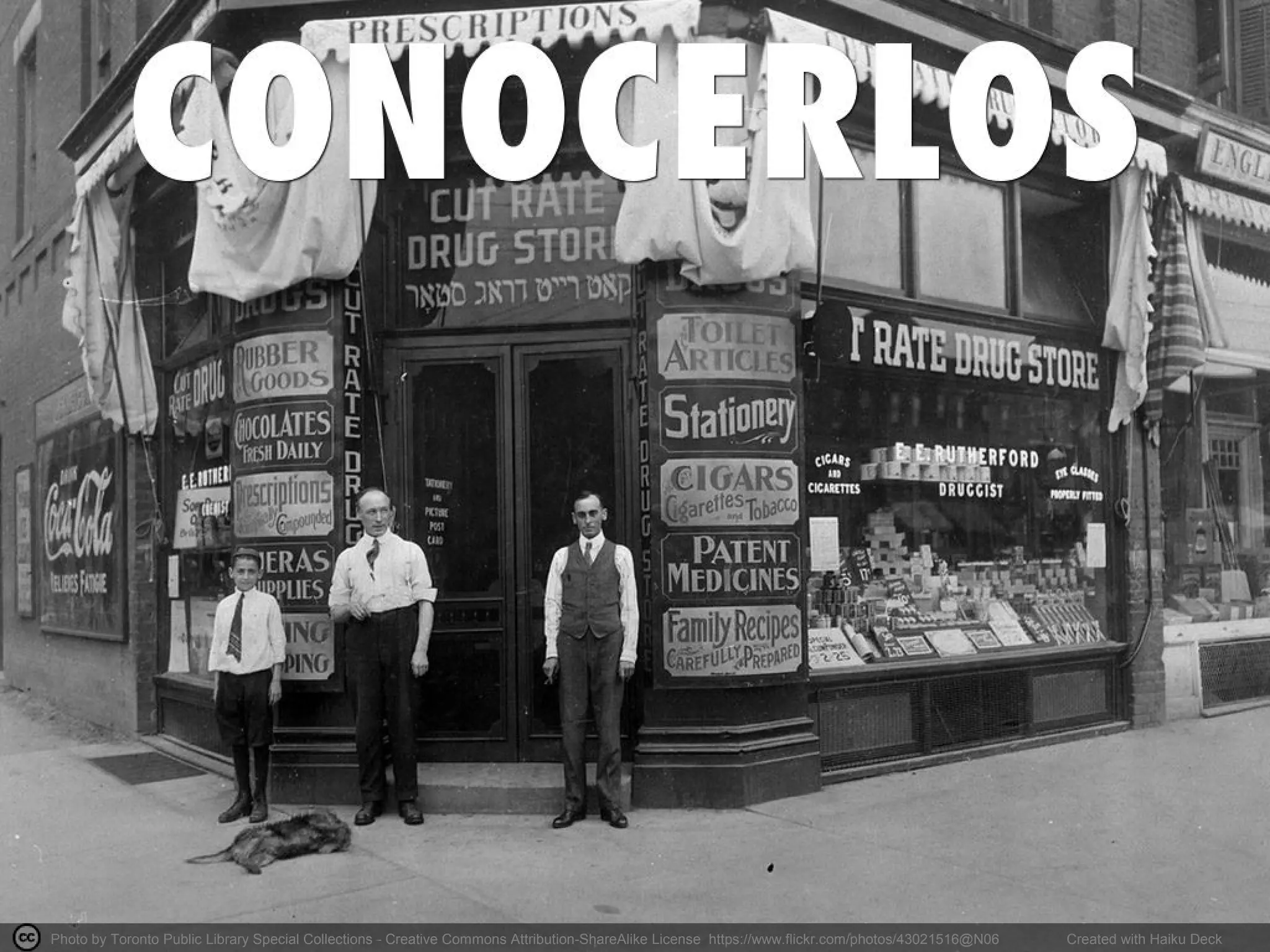 Photo by Toronto Public Library Special Collections - Creative Commons Attribution-ShareAlike License https://www.flickr.com/photos/43021516@N06 Created with Haiku Deck
 