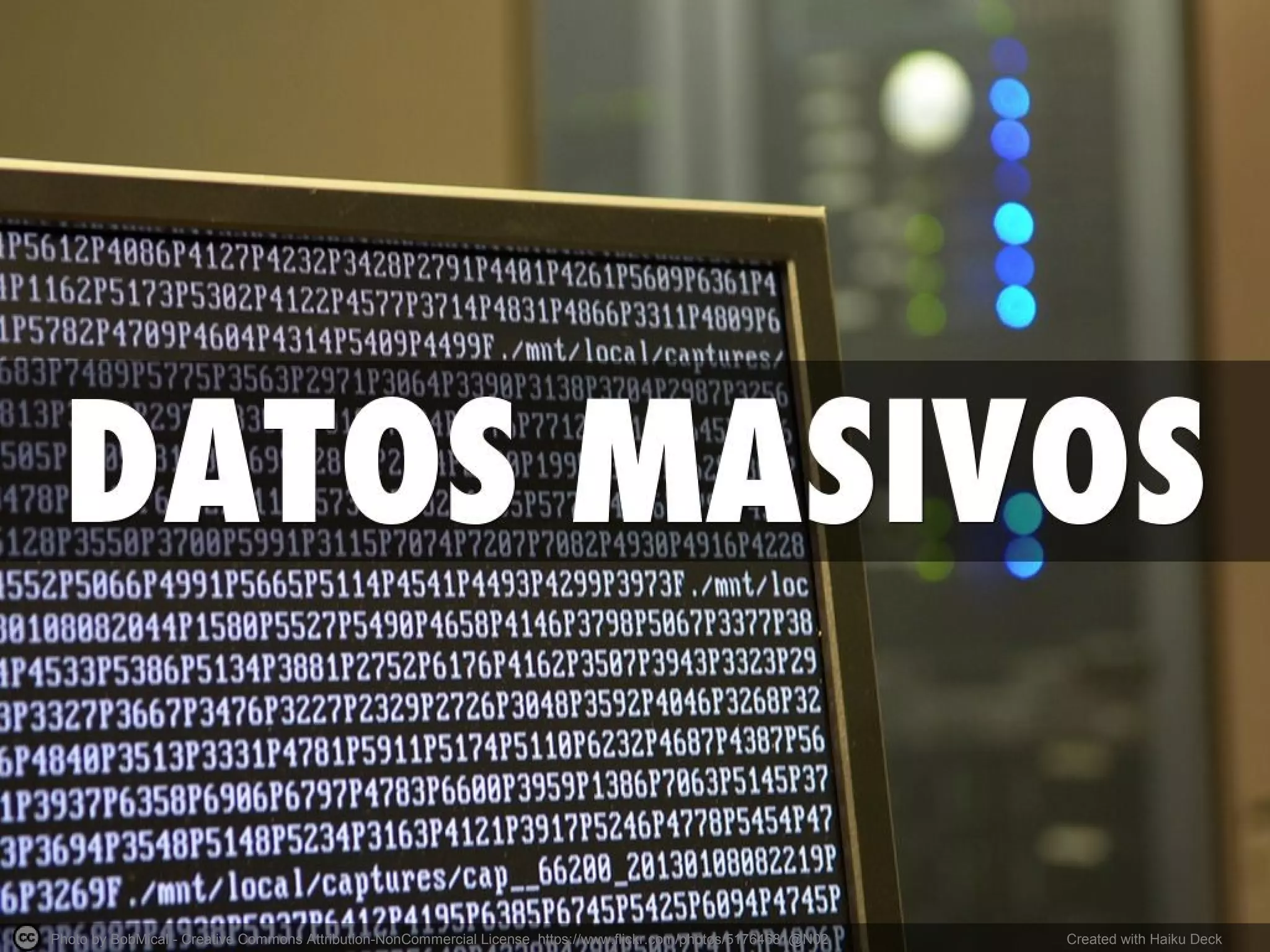 Photo by BobMical - Creative Commons Attribution-NonCommercial License https://www.flickr.com/photos/51764681@N02 Created with Haiku Deck
 