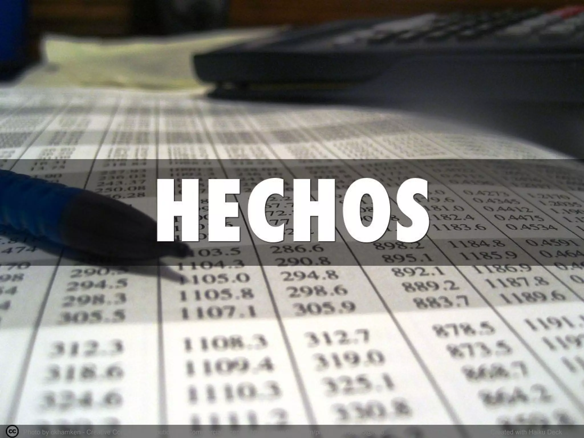 Photo by ckhamken - Creative Commons Attribution-NonCommercial License https://www.flickr.com/photos/34758895@N00 Created with Haiku Deck
 