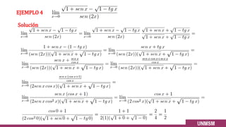 EJEMPLO 4
15
Solución
 