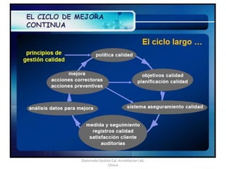 Diplomado Gestión Cal. Acreditación Lab. Clínico