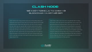 Bài thuyết trình Clash Node Web 3.0 Tiếng Việt | PDF