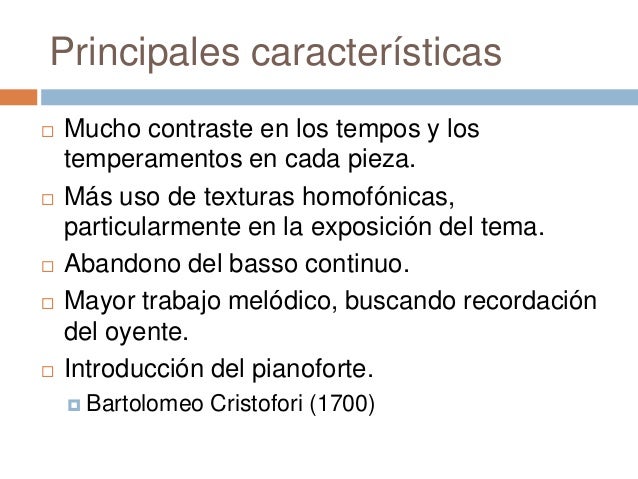Música del Periodo Clásico