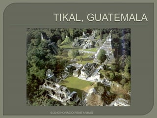 © 2013 HORACIO RENE ARMAS
 