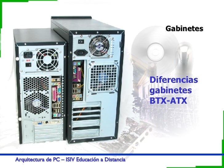 Clasificación de Gabinentes - Arquitectura de PC