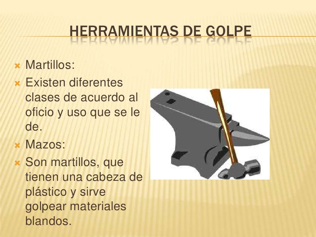 Clasificación de herramientas