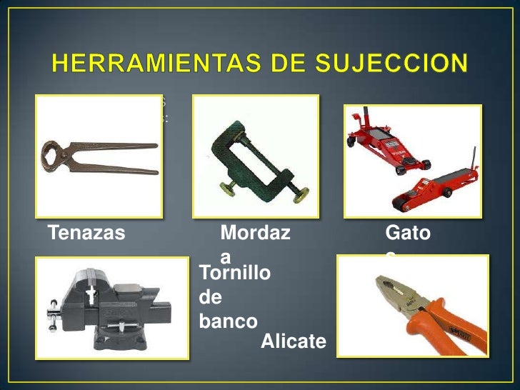 Clasificación de herramientas manuales