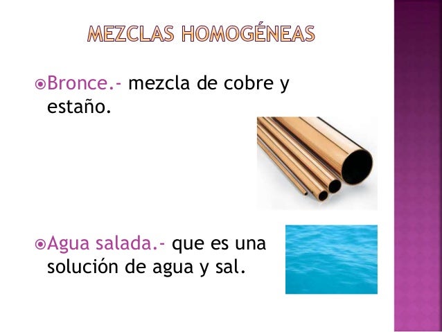 Clasificación de la materia