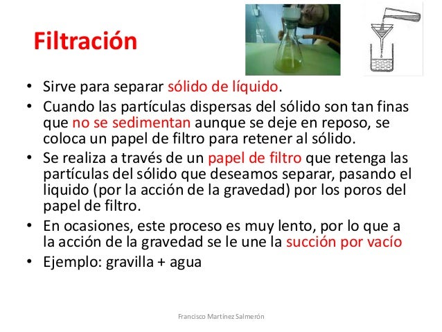 Clasificación de la materia