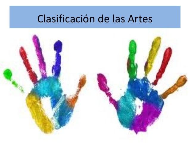 Clasificación de las Artes