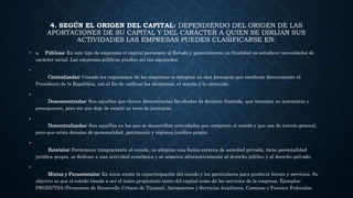 Clasificación de las empresas | PPTX