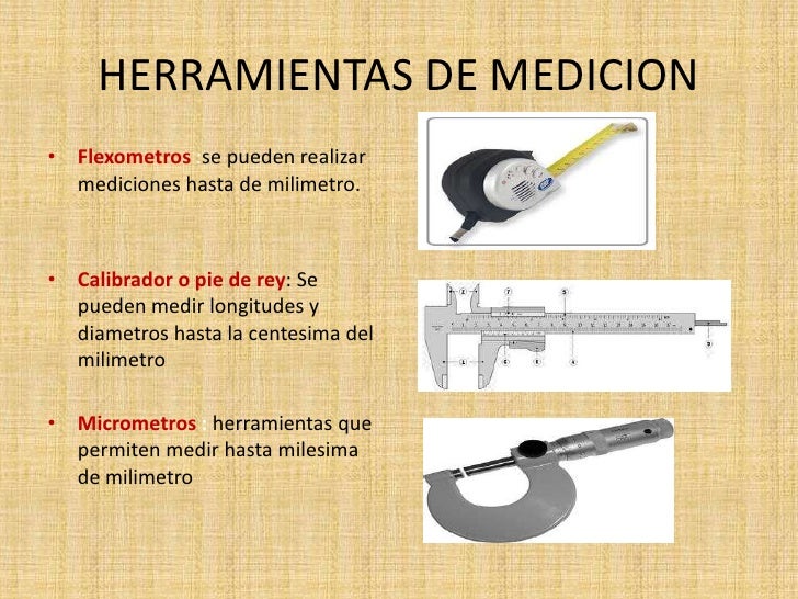 Clasificación de las herramientas