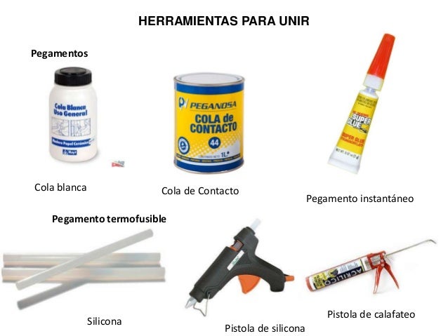 Clasificación de las herramientas imágenes