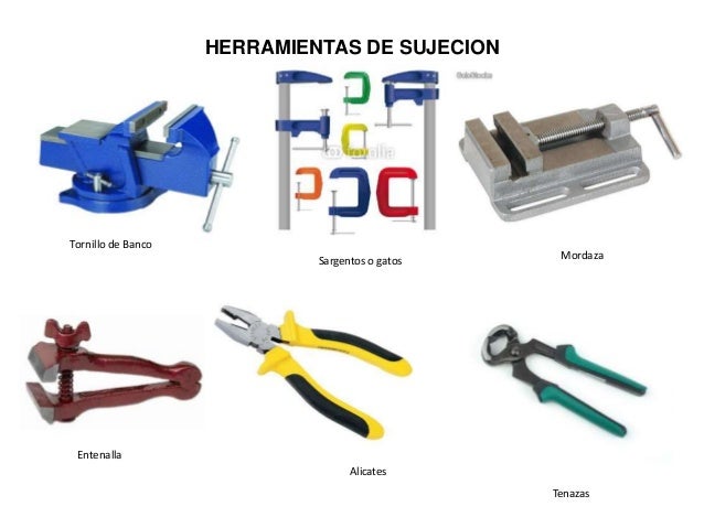 Image result for herramientas de sujecion