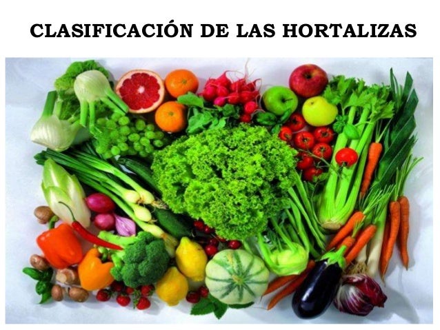 Clasificación de las hortalizas (2)